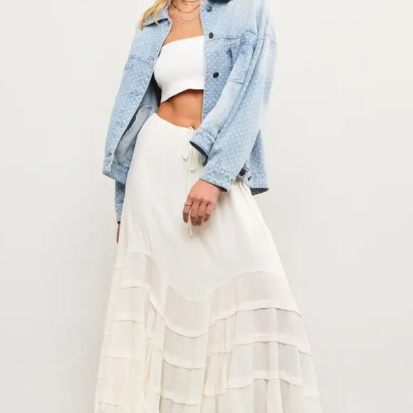 Maxi Ruffle Skirt - Picture 3 of 3